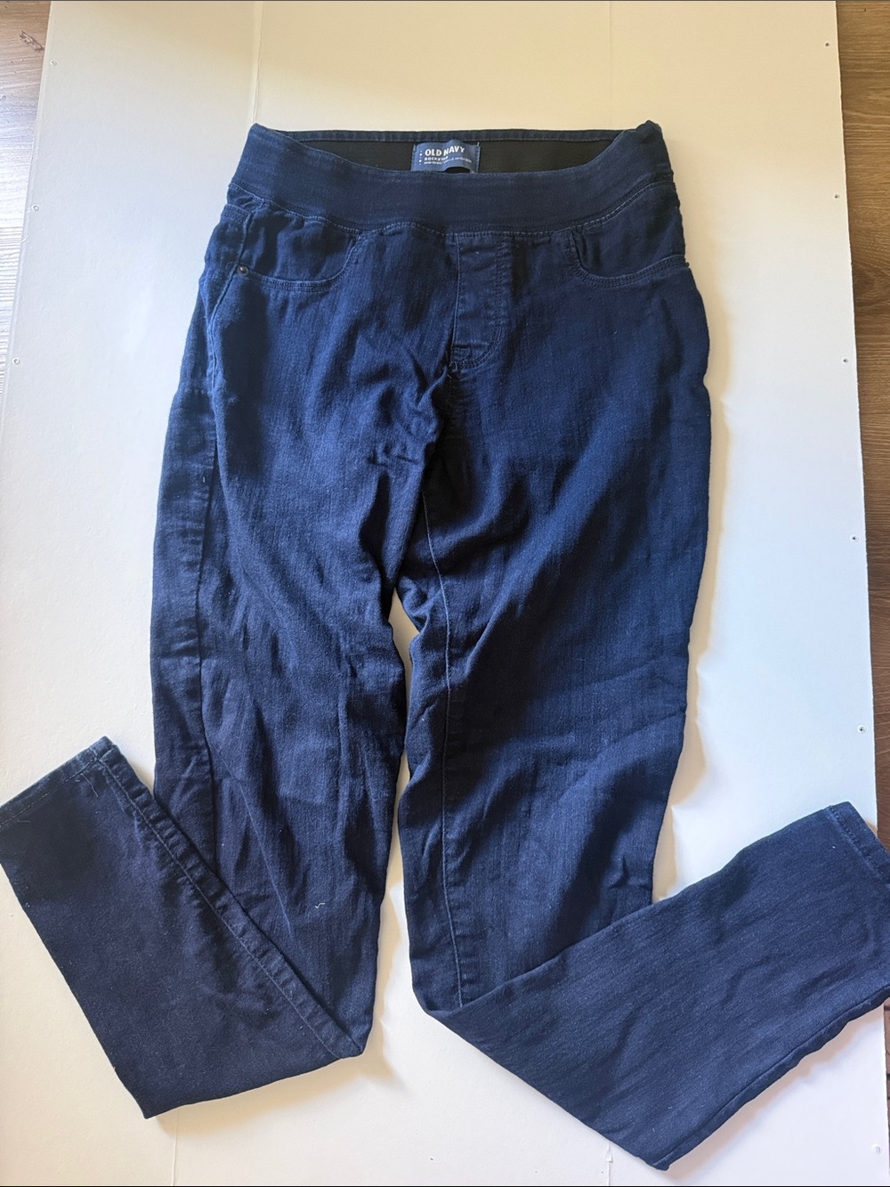 Old Navy Dark Navy Stretch Pull-On Jeggings